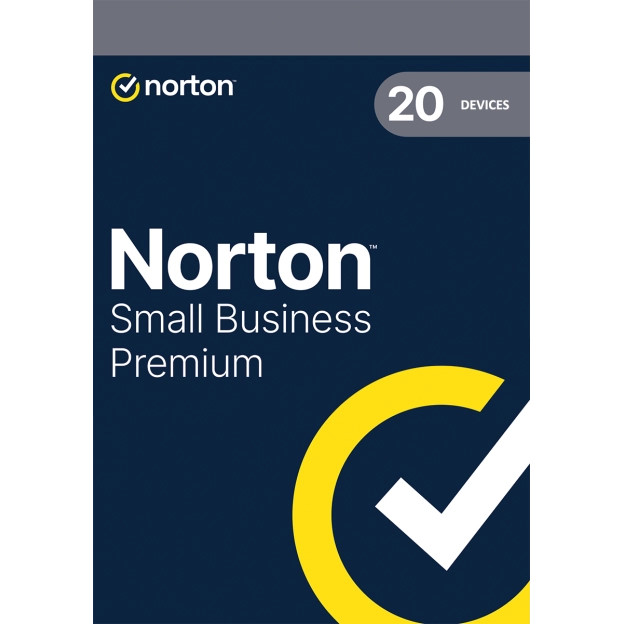foto del prodotto norton small business premium 500gb it 1 user 20 device 12 mesi box