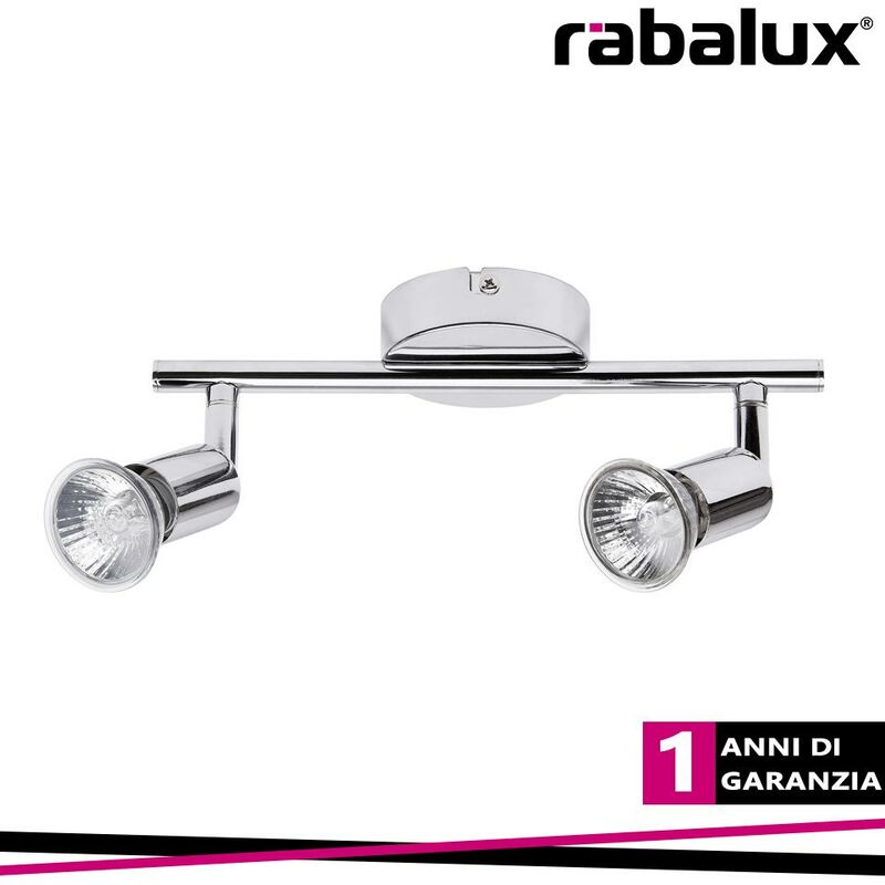 foto del prodotto norton, spots, gu10 2x 50w, light source not incl.