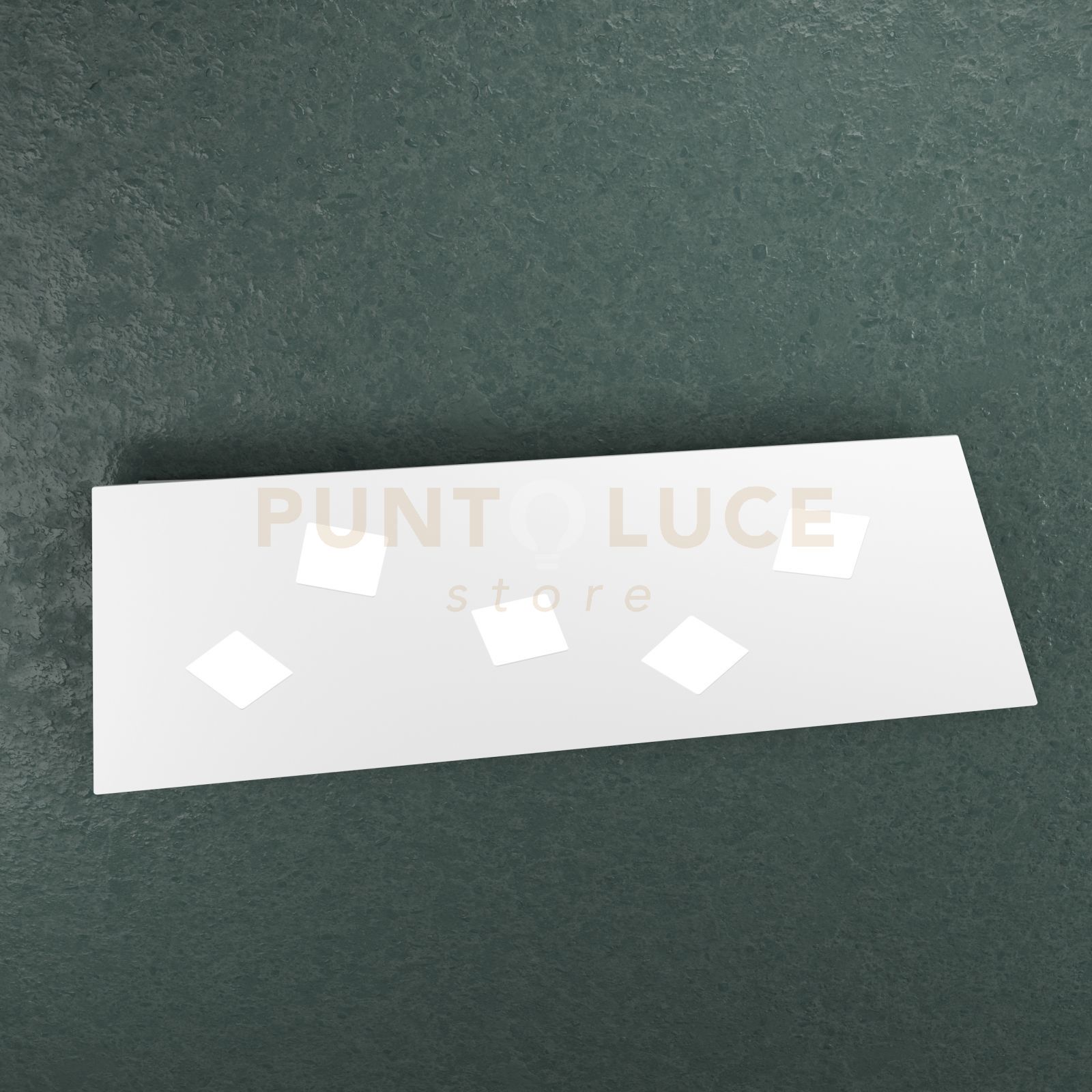 foto del prodotto note applique plafoniera 5 luci bianco 1140 5 bi