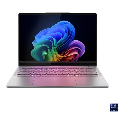 foto del prodotto notebook lenovo 83jx004wix yoga slim 7 14ill10 copilot luna grey