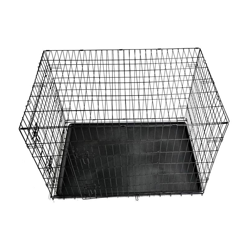 foto del prodotto notek gabbia robusta per cani, gatti e animali di piccola taglia dimensioni generose 108 x 72 x h 77 cm
