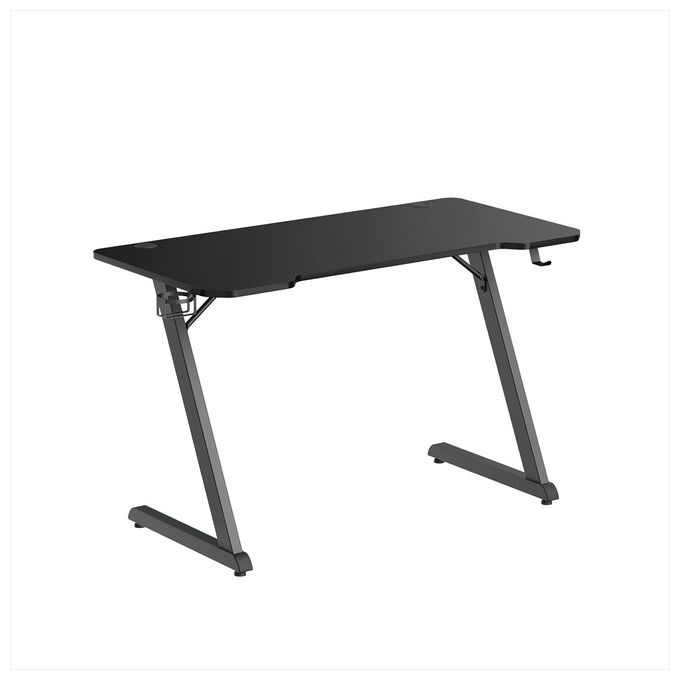 foto del prodotto noua scrivania gaming ergonomica con telaio z e portabicchieri