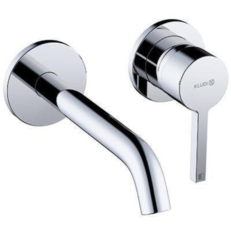 foto del prodotto nova fonte miscelatore ad incasso per lavabo, montaggio a 2 fori, cromo 202440515 kludi
