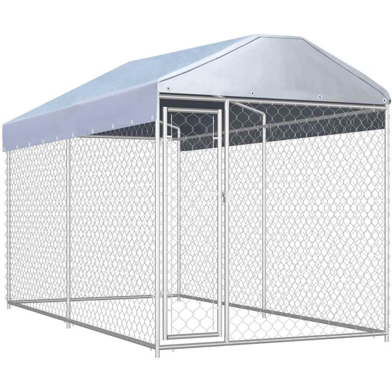 foto del prodotto nova furniture limited canile da esterno con tetto 382x192x225 cm
