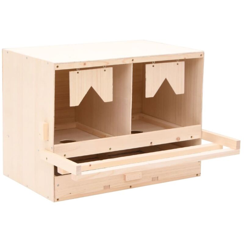 foto del prodotto nova furniture limited casetta cova per galline 2 scomparti 63x40x45