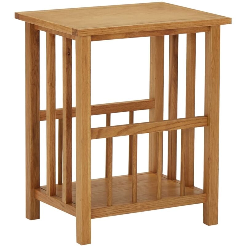 foto del prodotto nova furniture limited tavolino con portariviste 45x35x55 cm