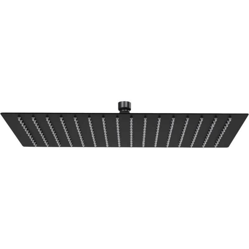 foto del prodotto nova furniture limited testa doccia a pioggia acciaio inox 40x30 cm