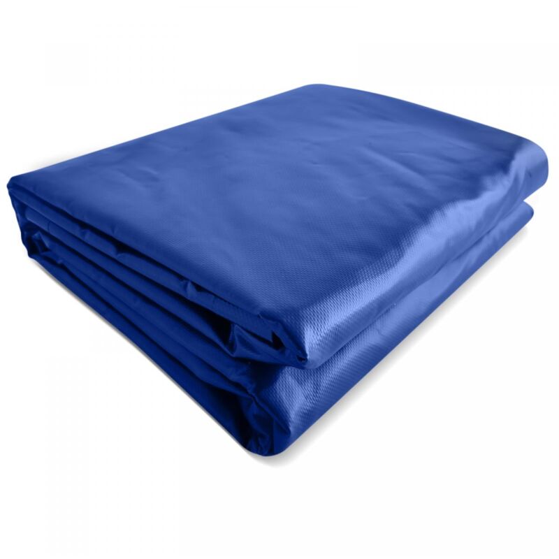foto del prodotto nova jago telo impermeabile 4 x 3 m, pvc 650 g m , impermeabile, antipioggia, con occhielli, blu telo copritutto occhiellato, copertura,