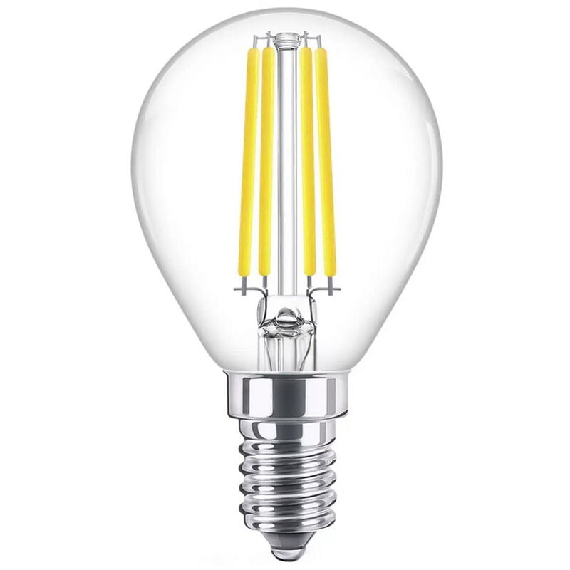 foto del prodotto nova line lampadina led a filamento e14 g45 a sfera 6w classe c alta efficienza bianco neutro 4000k novaline
