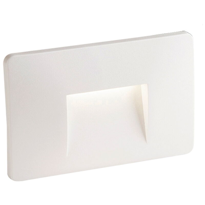 foto del prodotto nova line segnapasso led 3w da incasso per scatola 503 bianco ip65 temperatura colore regolabile novaline