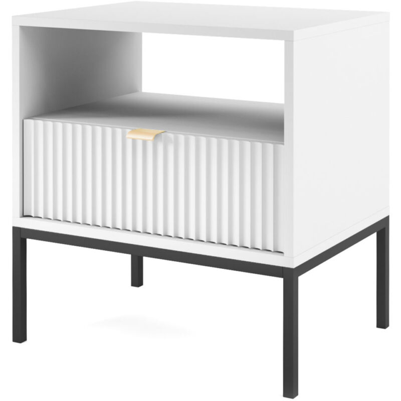 foto del prodotto nova sands s54 comodino bianco opaco