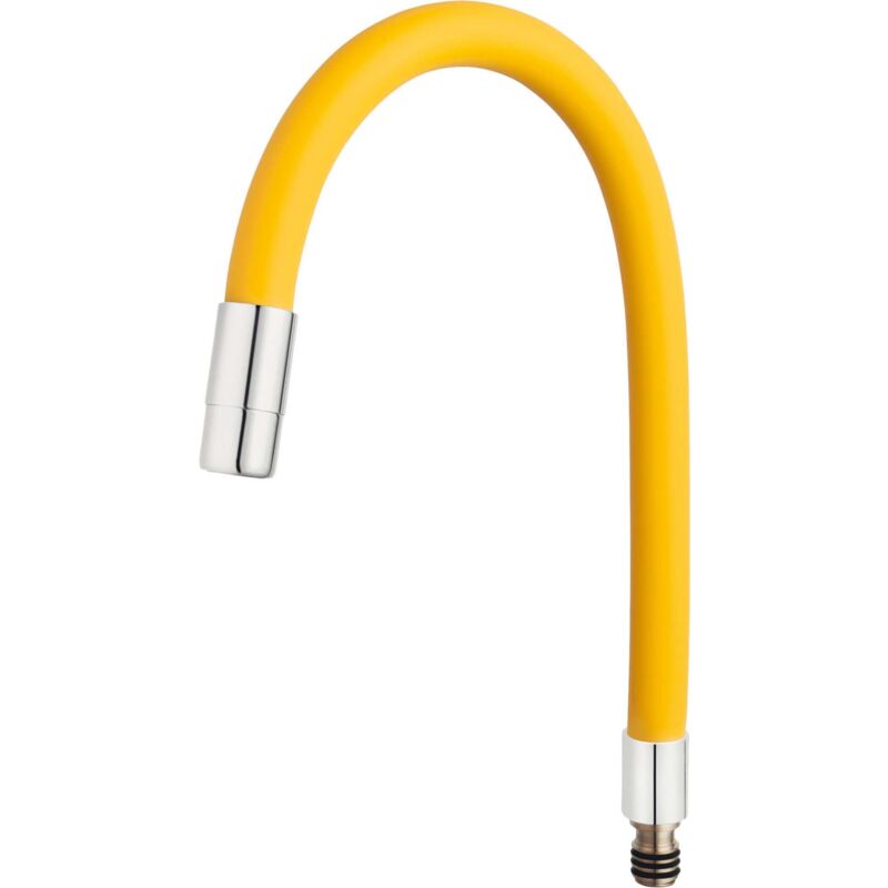 foto del prodotto novaservis accessori tubo per miscelatore per lavello, giallo cromo ram70710,0zl