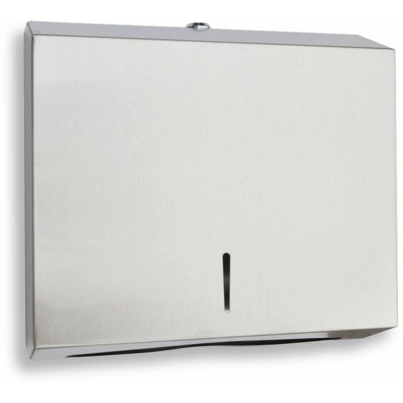 foto del prodotto novaservis articoli sanitari dispenser di asciugamani di carta a parete, acciaio inox 69089,4