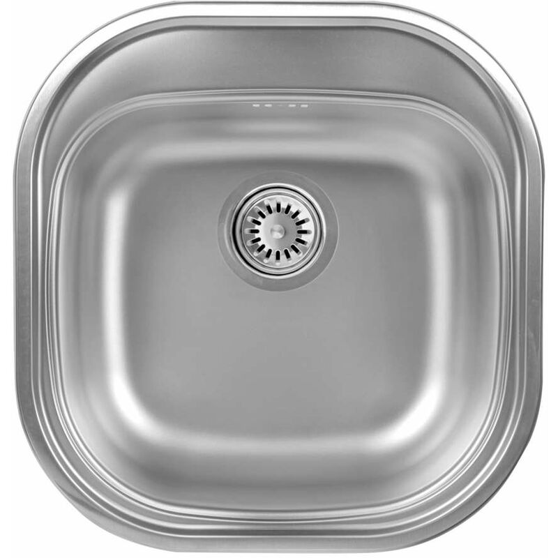 foto del prodotto novaservis lavelli lavello luxus, 46x48 cm, acciaio inox dr46 48