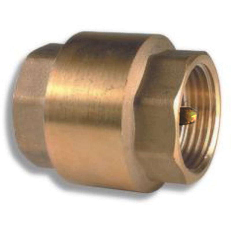foto del prodotto novaservis materiale idraulico valvola di non ritorno interamente in metallo con inserto in metallo da 5 4 . jy504 32