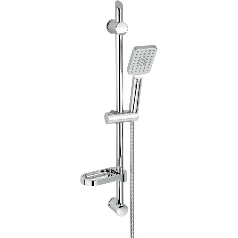 foto del prodotto novaservis metalia 54 set doccetta, asta saliscendi e flessibile, cromo kit920,0