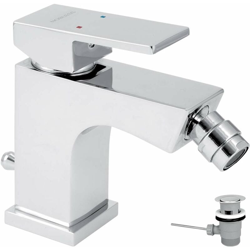 foto del prodotto novaservis nobless edge miscelatore da bidet, con sistema di scarico, cromo 36011,0