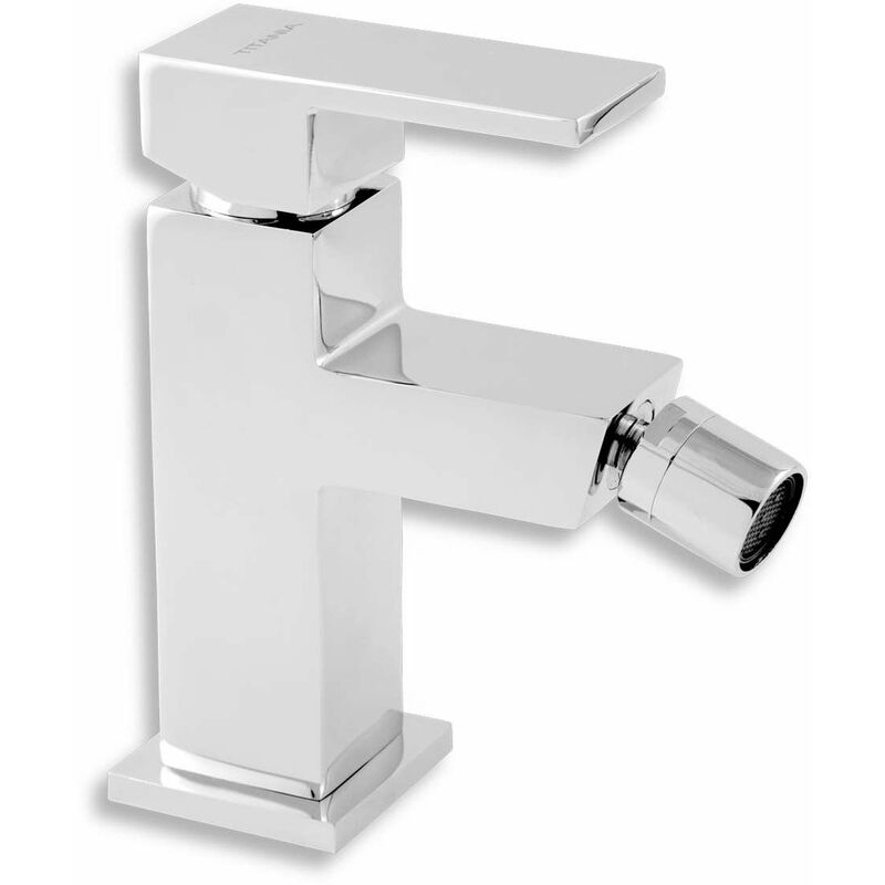 foto del prodotto novaservis titania cube miscelatore da bidet, con sistema di scarico, cromo 98811,0