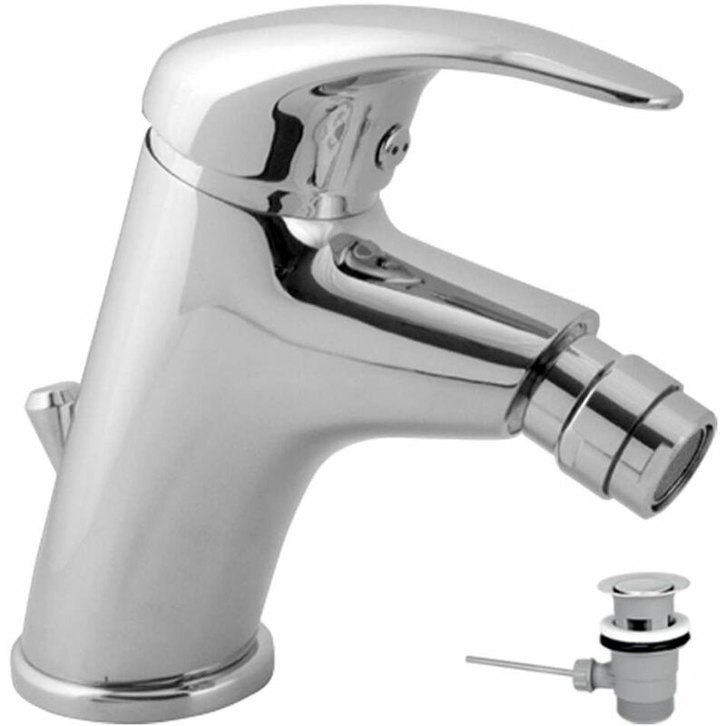 foto del prodotto novaservis titania lux miscelatore da bidet, con sistema di scarico, cromo 91011,0