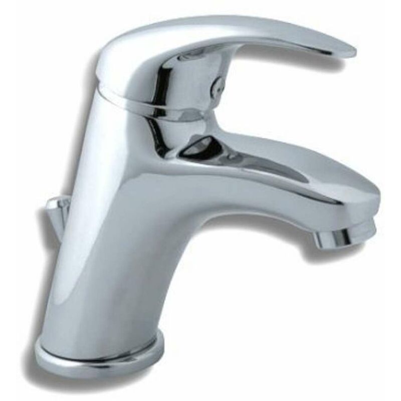 foto del prodotto novaservis titania lux miscelatore da lavabo con piletta in metallo, cromo 91002,0