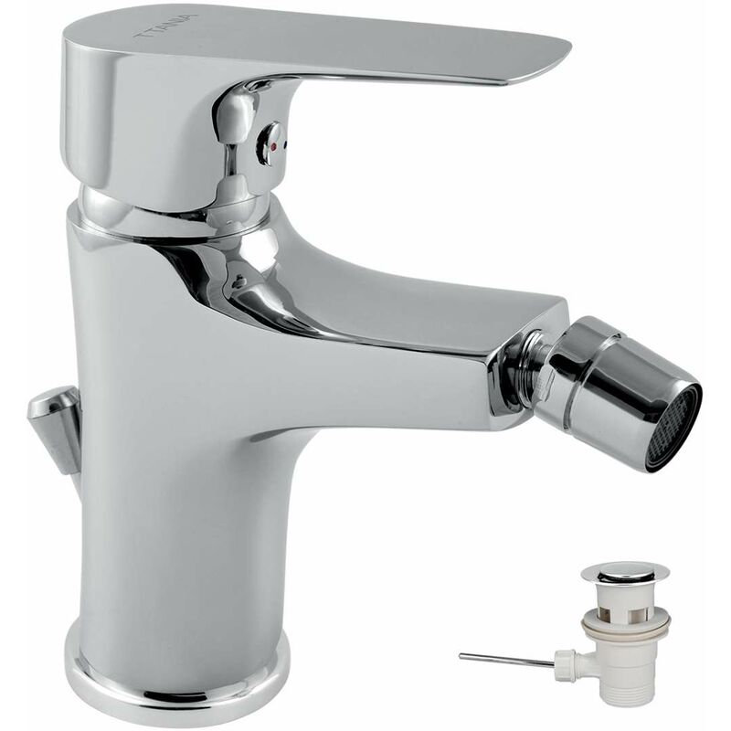 foto del prodotto novaservis titania nice miscelatore da bidet, con sistema di scarico, cromo 97011,0
