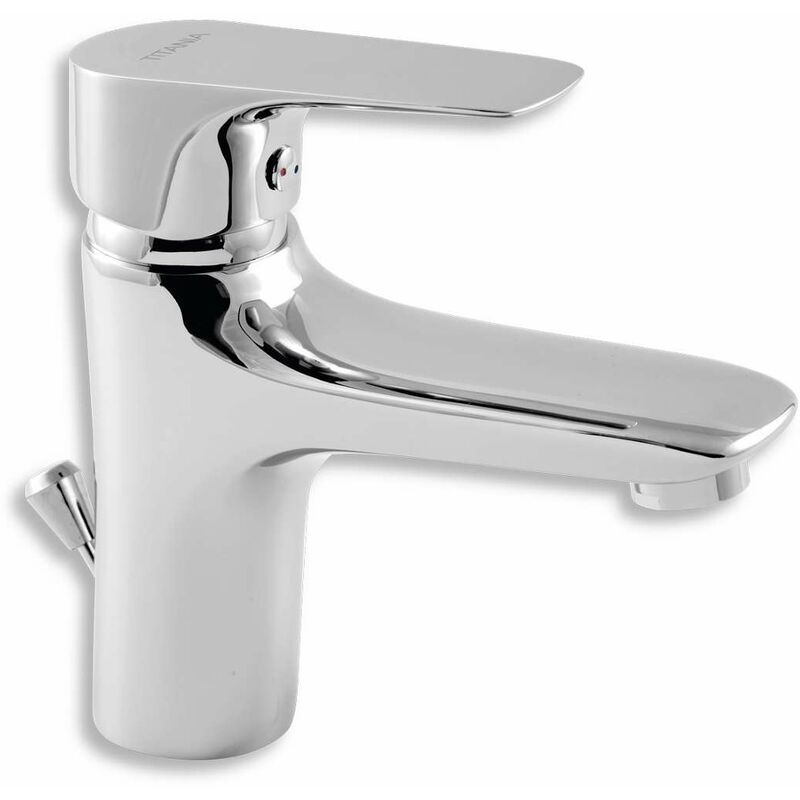 foto del prodotto novaservis titania nice miscelatore da lavabo, con sistema di scarico, cromo 97001,0