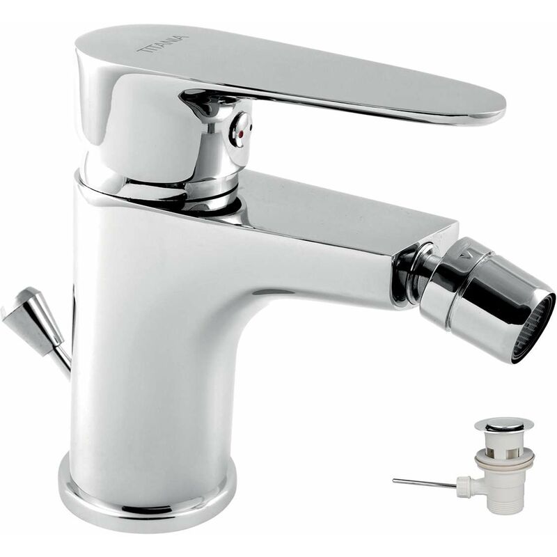 foto del prodotto novaservis titania smart miscelatore da bidet, con sistema di scarico, cromo 98011,0