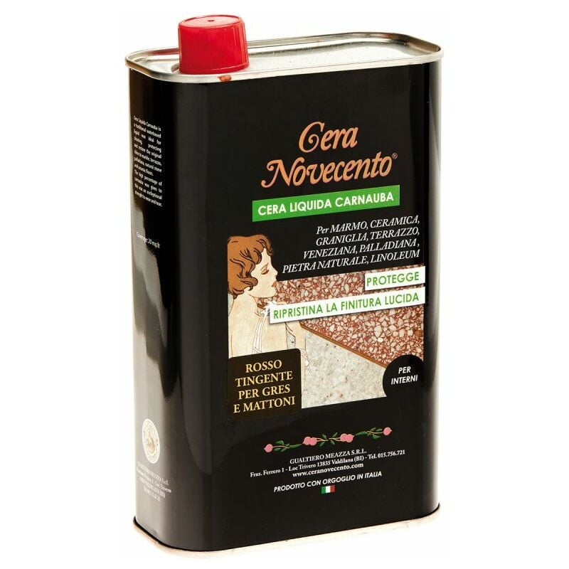 foto del prodotto novecento cera liquida carnauba rossa 1 lt