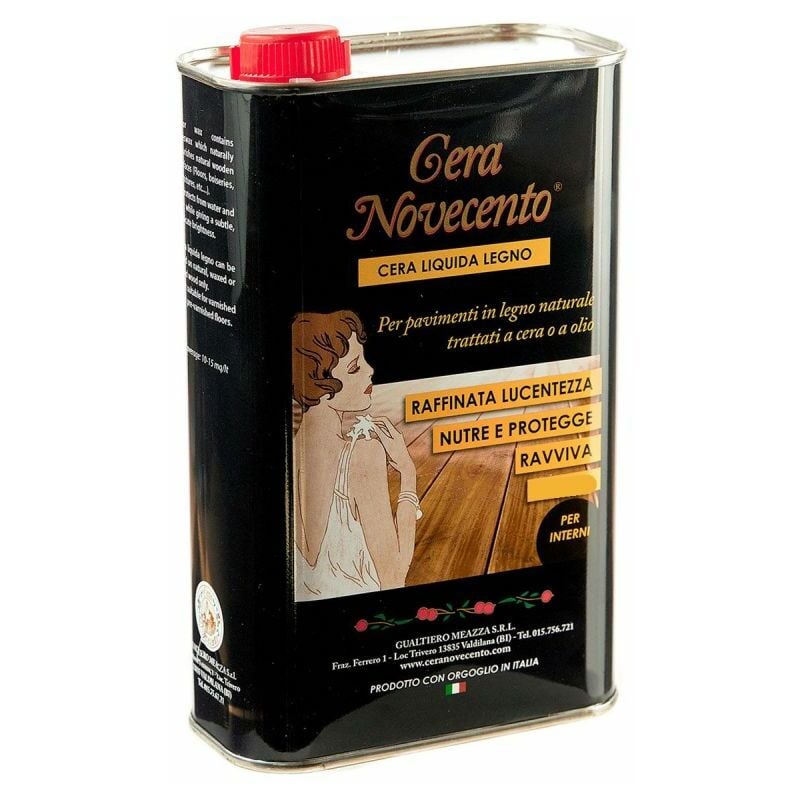 foto del prodotto novecento cera liquida legno 1 lt noce