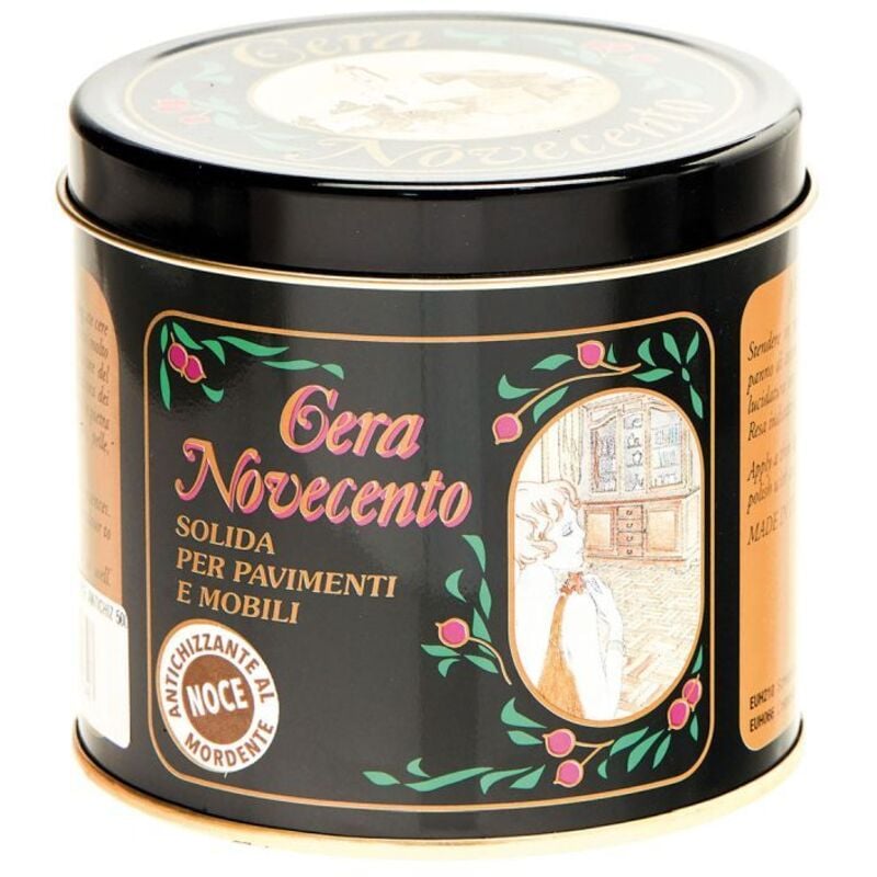 foto del prodotto novecento cera mordente antichizzante in pasta 500ml noce