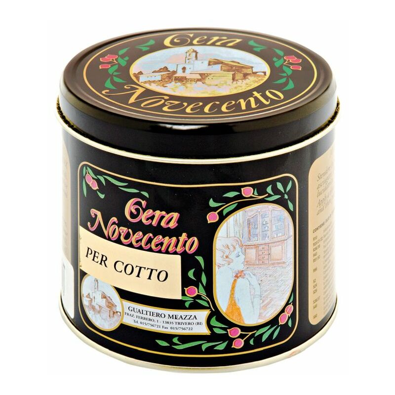 foto del prodotto novecento cera solida cotto 1 lt rosso casale