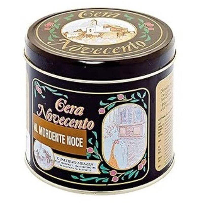 foto del prodotto novecento cera solida in pasta ml 500noce chiaro
