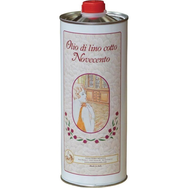 foto del prodotto novecento olio di lino cotto 1 lt