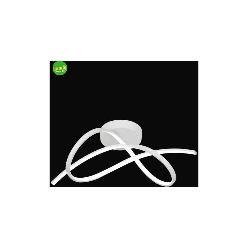 foto del prodotto novecento plafoniera india 30w bianco cct con telecomando 3000 6000k 1900lumen