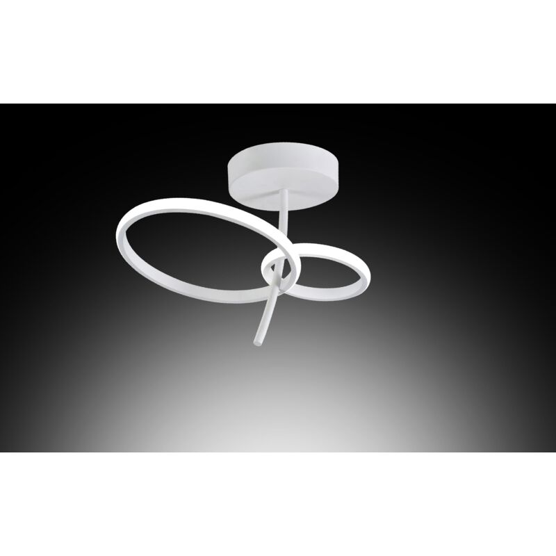 foto del prodotto novecento plafoniere kara biaco led 24w l38