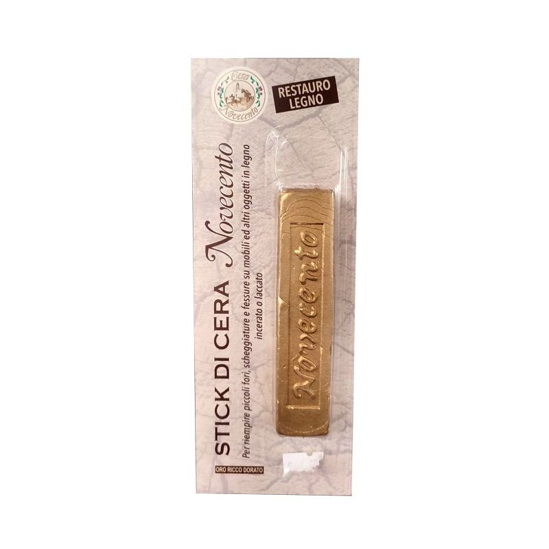 foto del prodotto novecento stick cera blister 30gr oro ricco dorato
