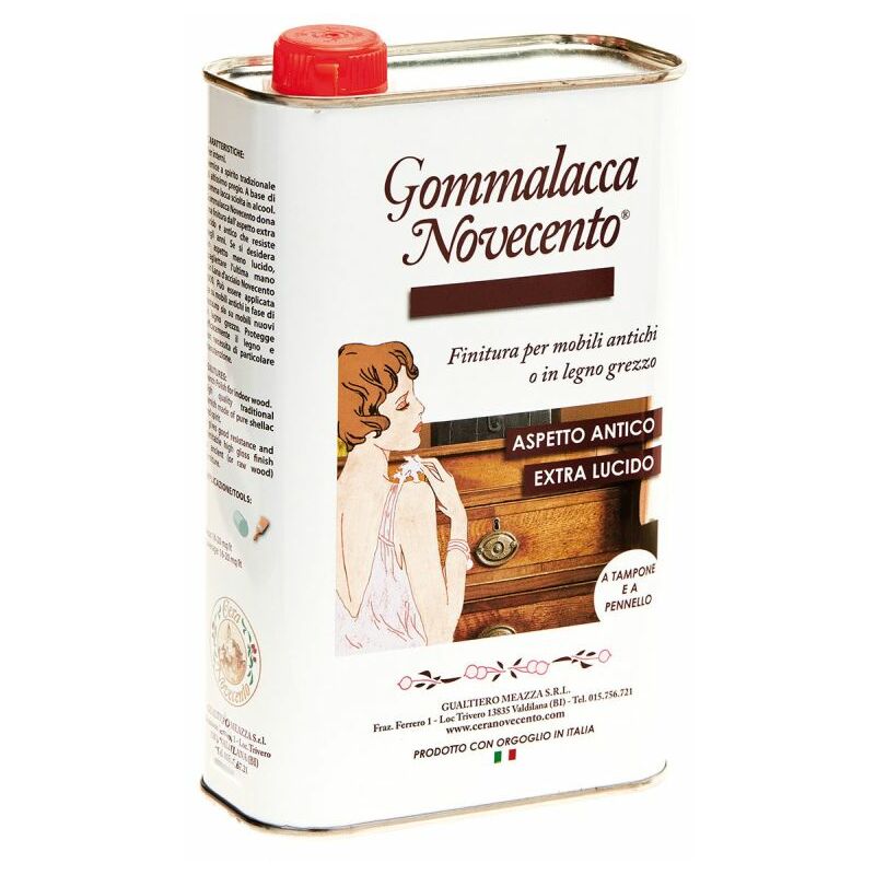 foto del prodotto novecento vernice gommalacca chiara 250ml