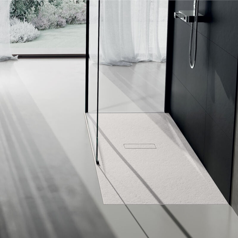foto del prodotto novellini custom touch piatto doccia acrilico 100x80 h3,5 bianco morbido codice prod ct100804 79