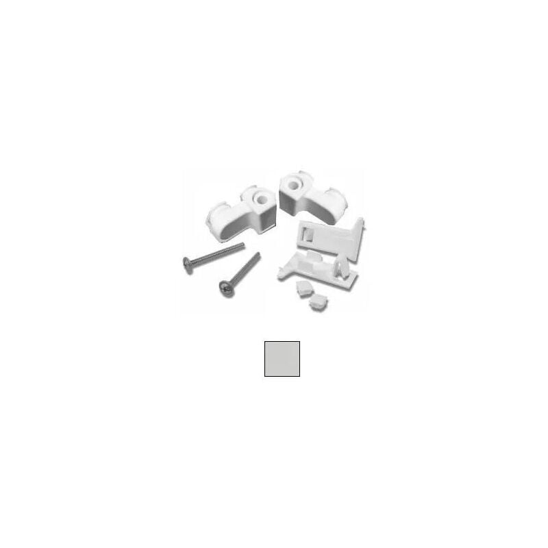 foto del prodotto novellini kit di guide young lunes s grigio e cromato