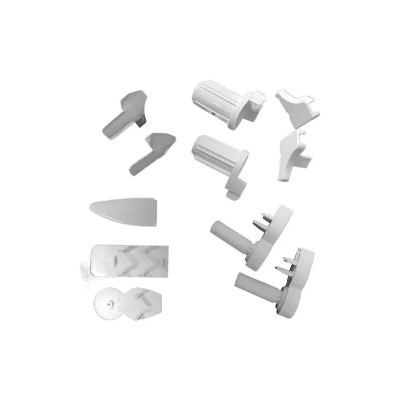 foto del prodotto novellini kit di plastica pi cerniera per joker bianco