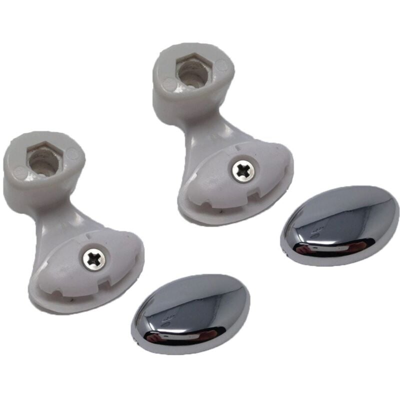 immagine 0 del prodotto novellini ricambio cuscinetti e supporti grigio cromo lunes r 1 binario