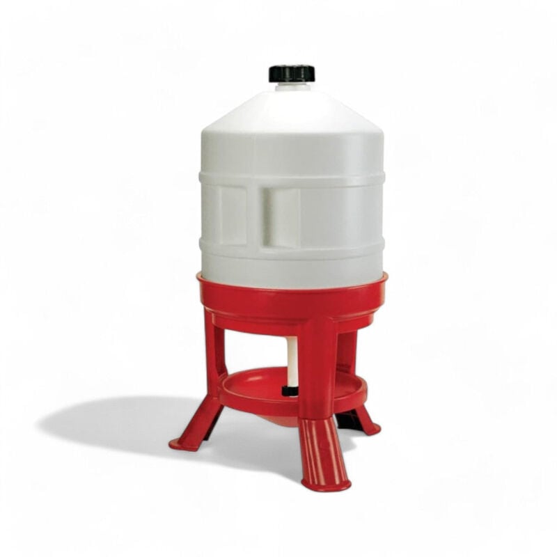 foto del prodotto novital abbeveratoio con serbatoio in plastica 30 litri su treppiedi con diametro 31xh72 cm ideale per animali