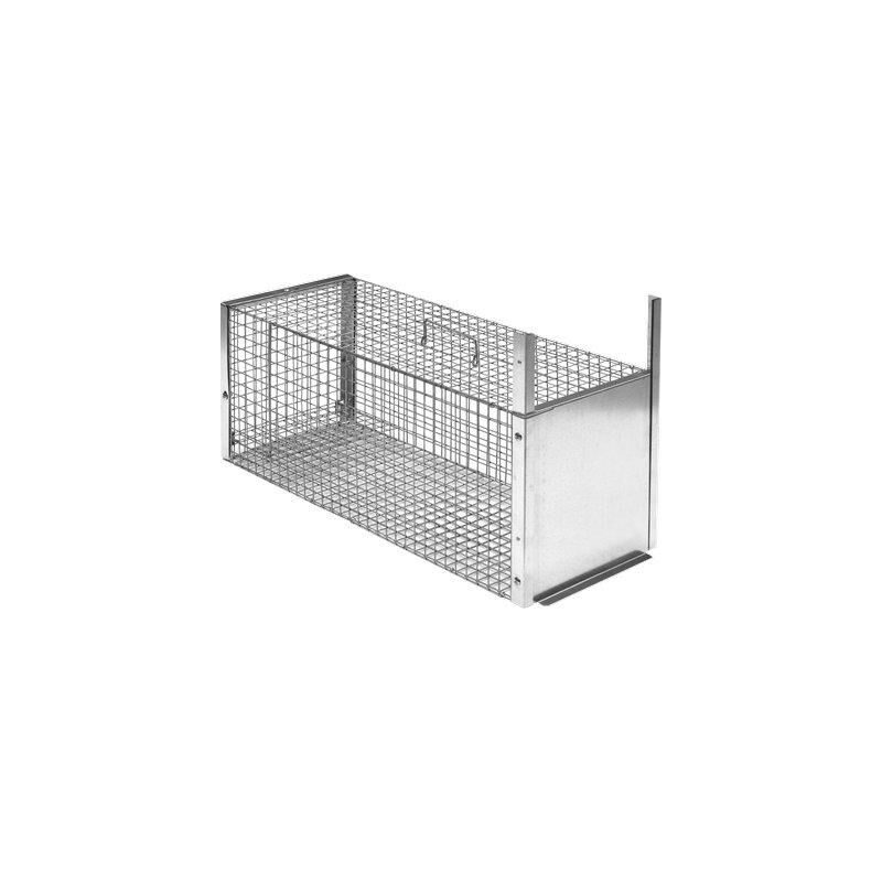 foto del prodotto novital trappola predatori a galleria acciaio zinc cm 82,5x32 h.cm 34