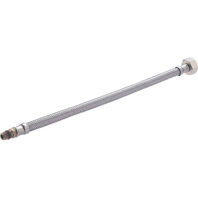 foto del prodotto noyon thiebault flessibile in acciaio inox maschio 10x100 femmina 15x21, lunghezza 33 cm dn8 qt 1 