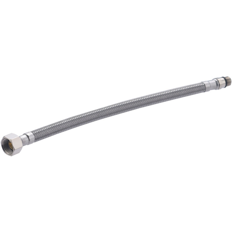 foto del prodotto noyon thiebault flessibile in acciaio inox maschio 12x100 femmina 12x17, lunghezza 30 cm dn8 qt 1 