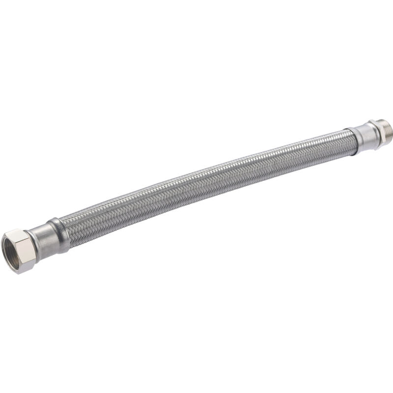 foto del prodotto noyon thiebault flessibile in acciaio inox maschio femmina 26x34, lunghezza 50 cm dn25 qt 1 