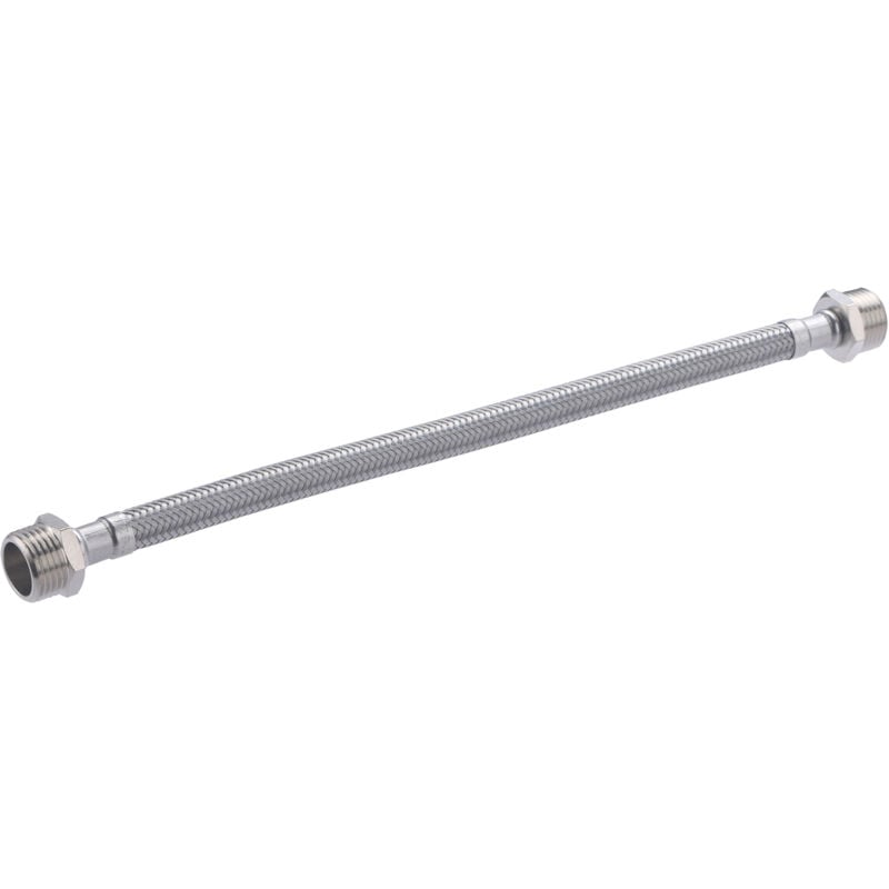 foto del prodotto noyon thiebault flessibile in acciaio inox maschio maschio 15x21, lunghezza 30 cm dn8 qt 1 