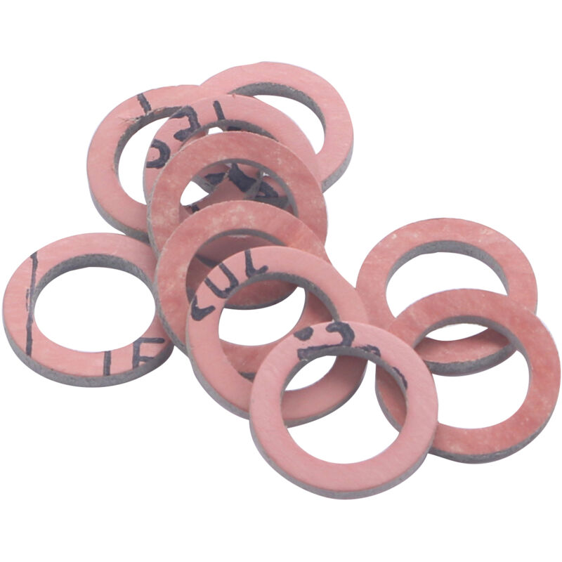 foto del prodotto noyon thiebault guarnizione in fibra interna per olio carburante aria, colore rosa, 12x18x2 per raccordo 15x21, 10 pezzi