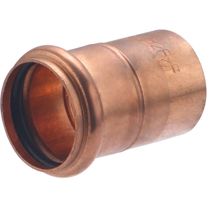 foto del prodotto noyon thiebault - manicotto in rame a saldare, doppio femmina con o-ring 32