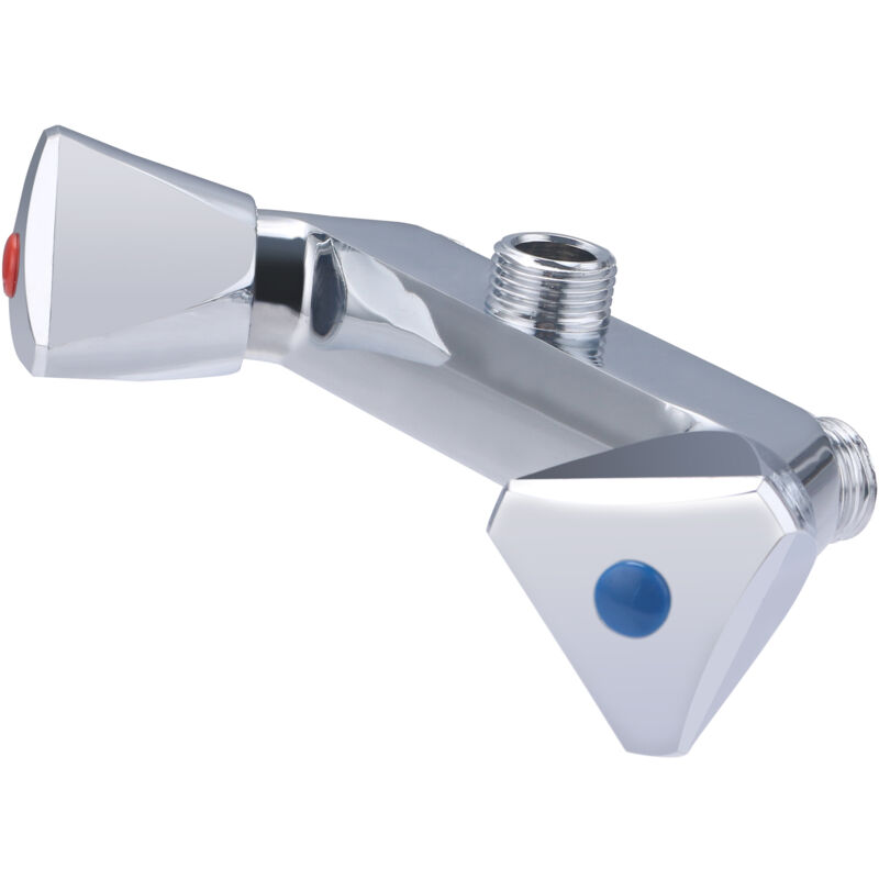 foto del prodotto noyon thiebault miscelatore a muro per doccia m15x21, interasse 100 mm